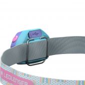 Led Lenser Kid LED 4R Rechargeable Headlamp - Purple