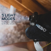 Nebo Transcend 1000 Rechargeable LED Headlamp
