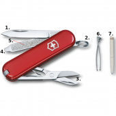 Victorinox Classic SD Swiss Army Knife - Red