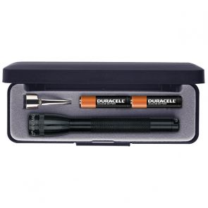 Maglite Mini AAA with Batteries and Gift Box - Black