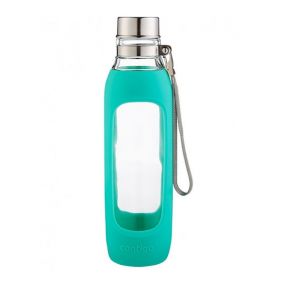 Contigo Purity Glass Water Bottle 591ml Jade