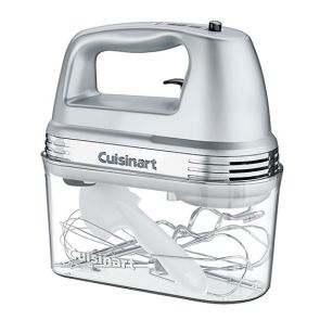 Cuisinart 9-Speed Hand Mixer with Storage Case Silver