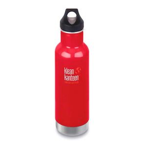 Klean Kanteen Insulated Classic Bottle with Loop Cap 592ml Mineral Red