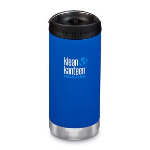 Klean Kanteen TKWide Insulated Bottle with Cafe Cap 355ml Deep Surf