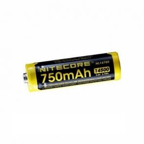 Nitecore NL1475R 14500 Micro USB Battery - (750mAh)