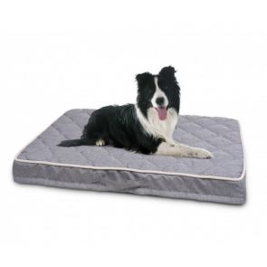 Purina Petlife Orthopaedic Quilted Dog Mattress - Grey - Small