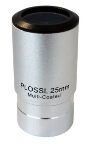 Saxon 25mm 1.25" Plossl Telescope Eyepiece - Silver