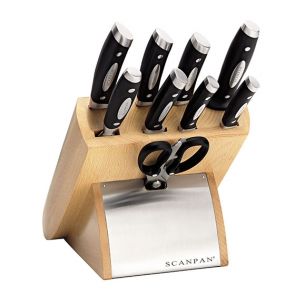 Scanpan Classic 10 Piece Euro Cutlery Knife Block Set