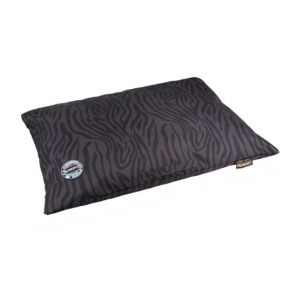 Scruffs Expedition Orthopaedic Dog Pillow - Grey and Black Stripes - Large