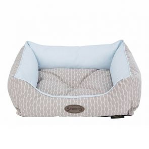 Scruffs Siesta Dog Box Bed - Cool Blue - Extra Large
