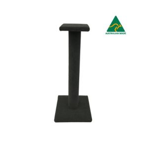 Snooza Cat Scratching Pole With Platform - Black