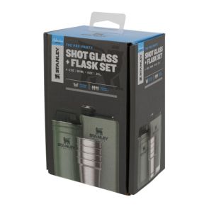 Stanley Adventure Steel Shot Glass and Flask Set