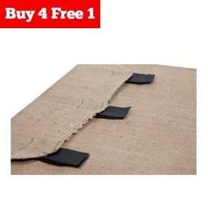 B4F1 Superior Pet Goods Fitted Hessian Replacement Part - Cover - Large