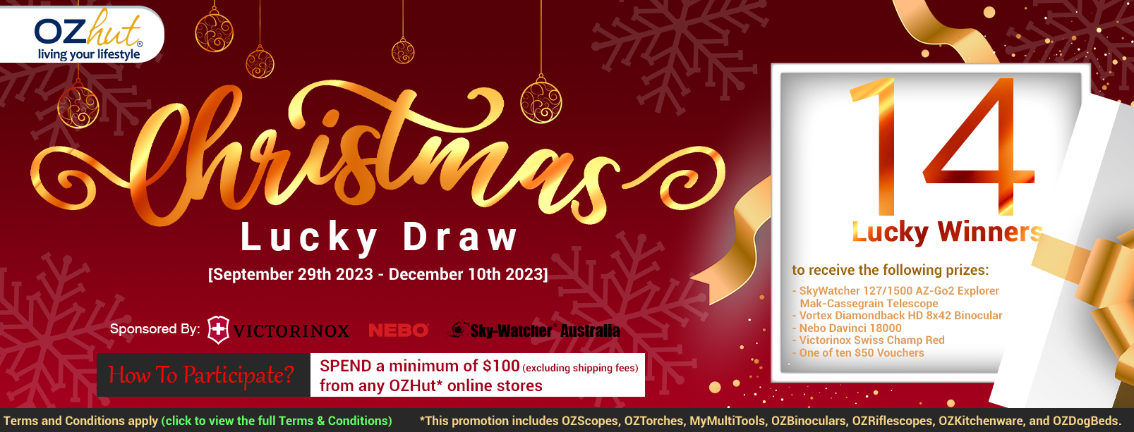 Christmas Prize Draw